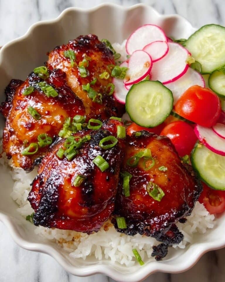 Sticky Sweet Chili Chicken Thighs Recipe