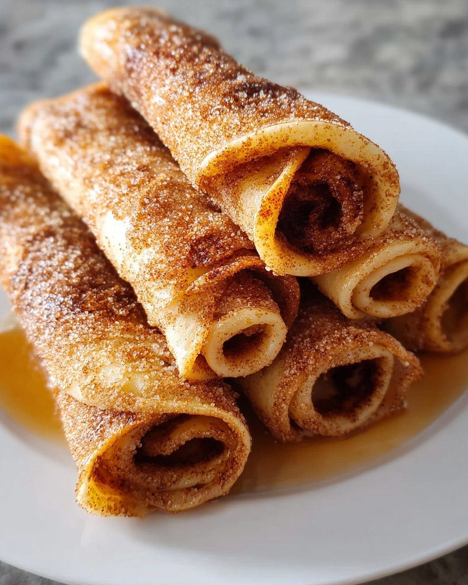 12-Minute Air Fryer Cinnamon Sugar Tortilla Rolls Recipe