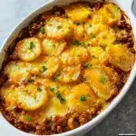 Hobo Casserole with Ground Beef & Potatoes Recipe