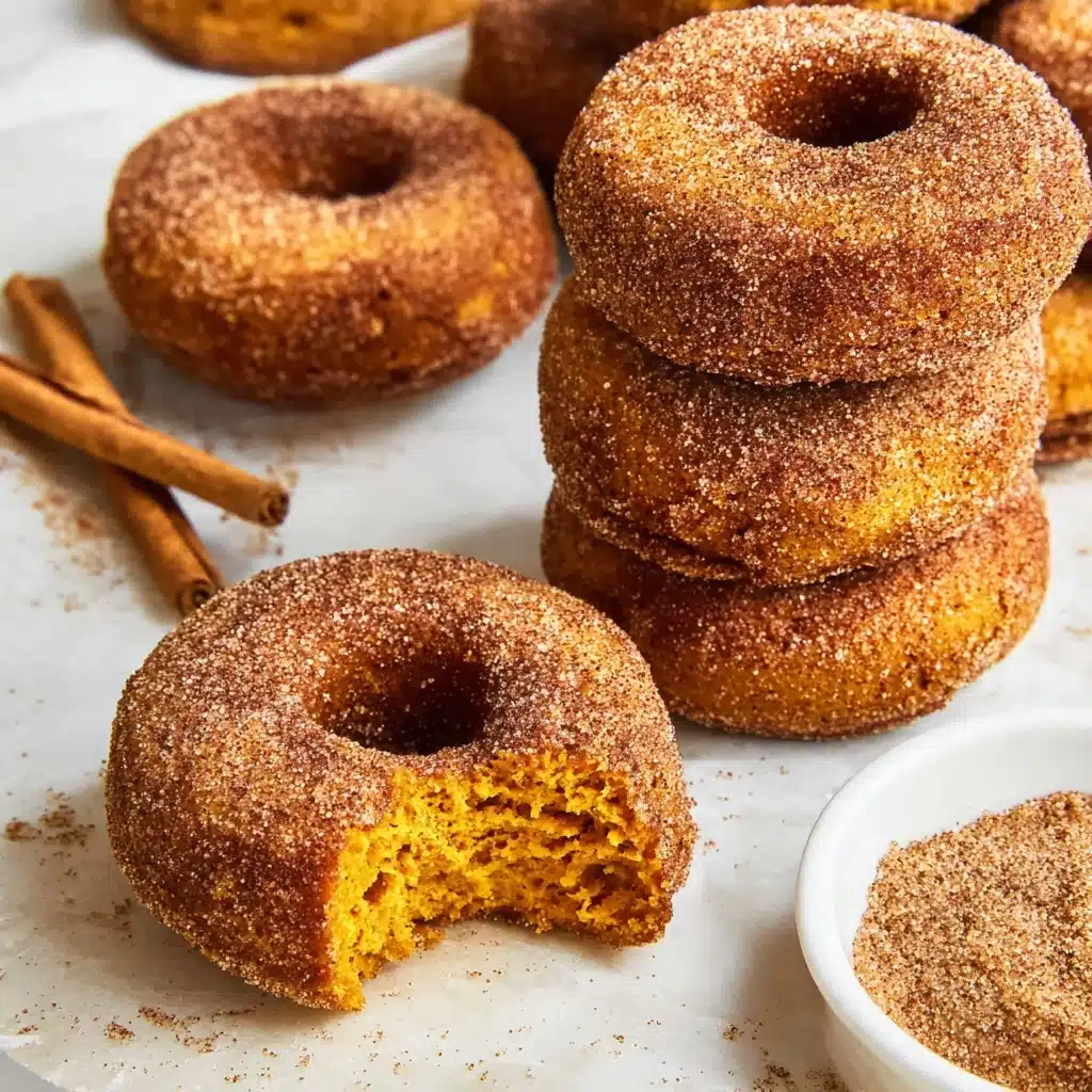 Healthy Baked Pumpkin Donuts Recipe - Recipe Image