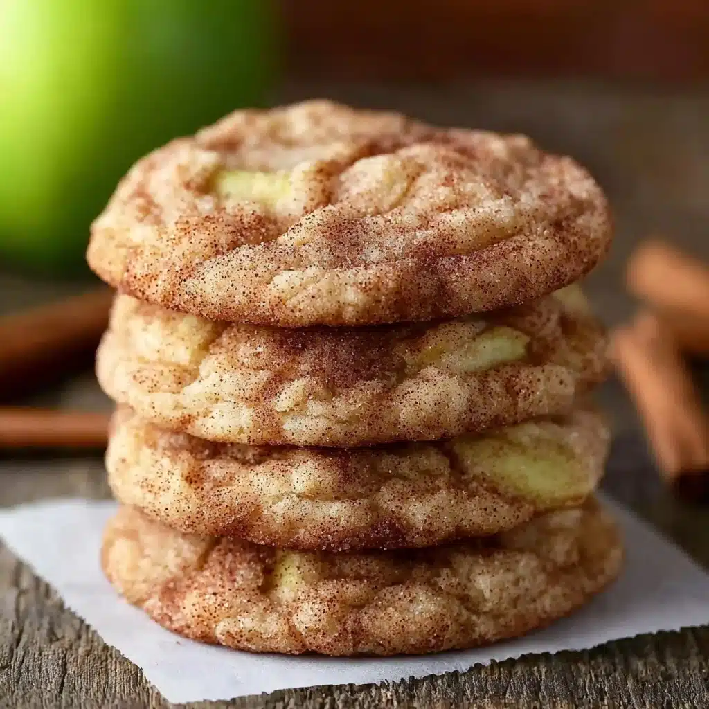 Spiced Apple Cinnamon Snickerdoodle Cookies Recipe - Recipe Image