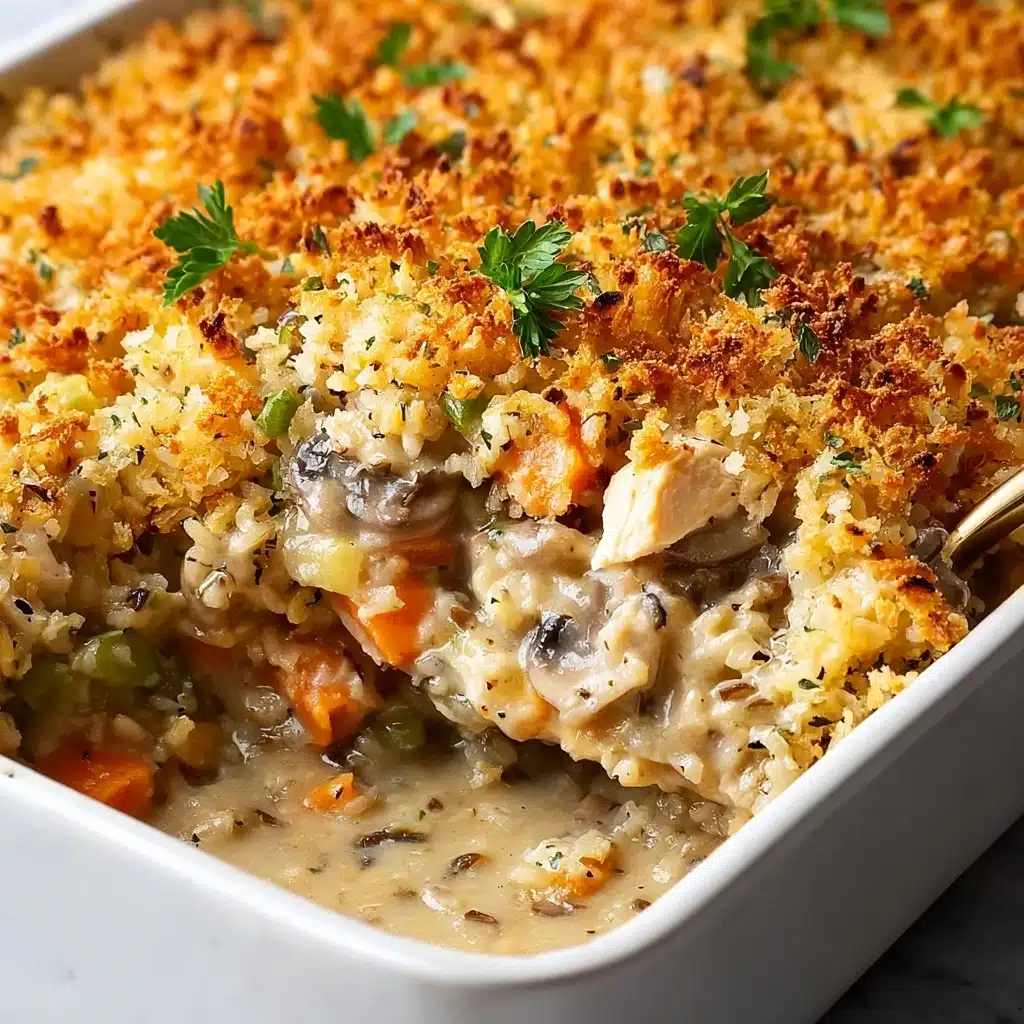 Chicken Wild Rice Casserole Recipe - Recipe Image