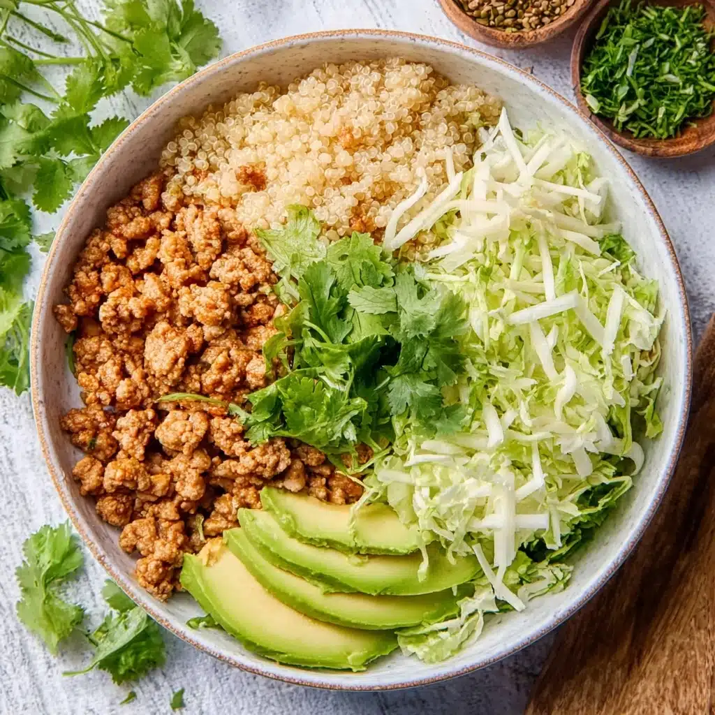 Cauliflower Rice Turkey Bowl Recipe - Recipe Image