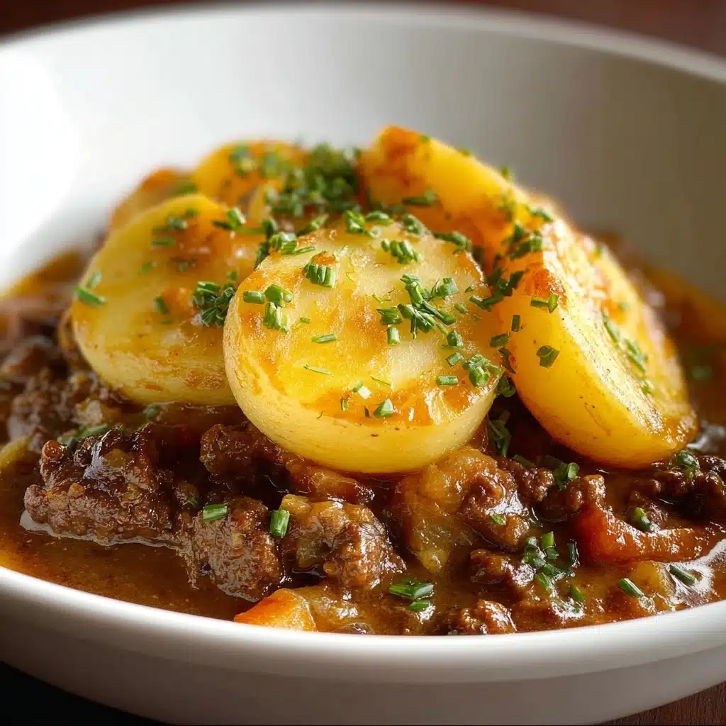 Crockpot Hamburger Potato Casserole Recipe - Recipe Image