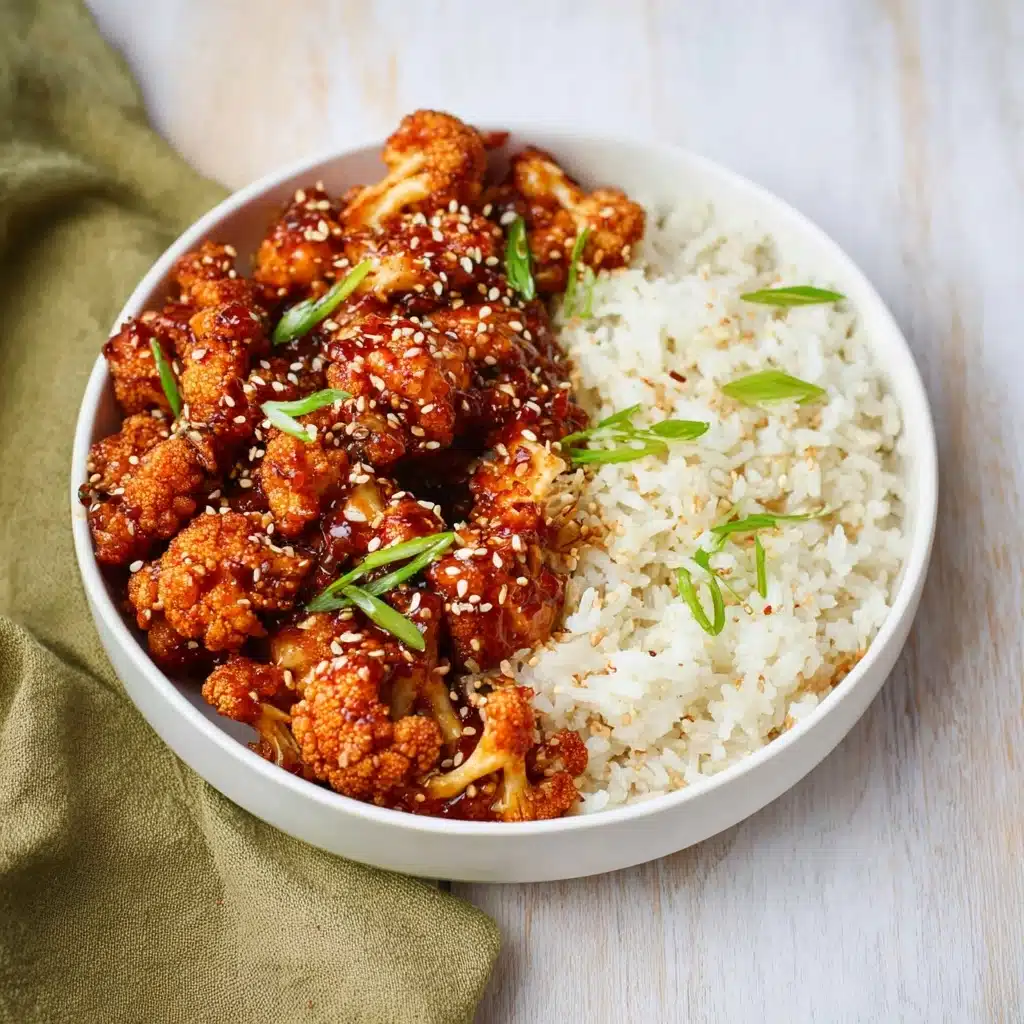 Sticky Sesame Cauliflower Recipe - Recipe Image