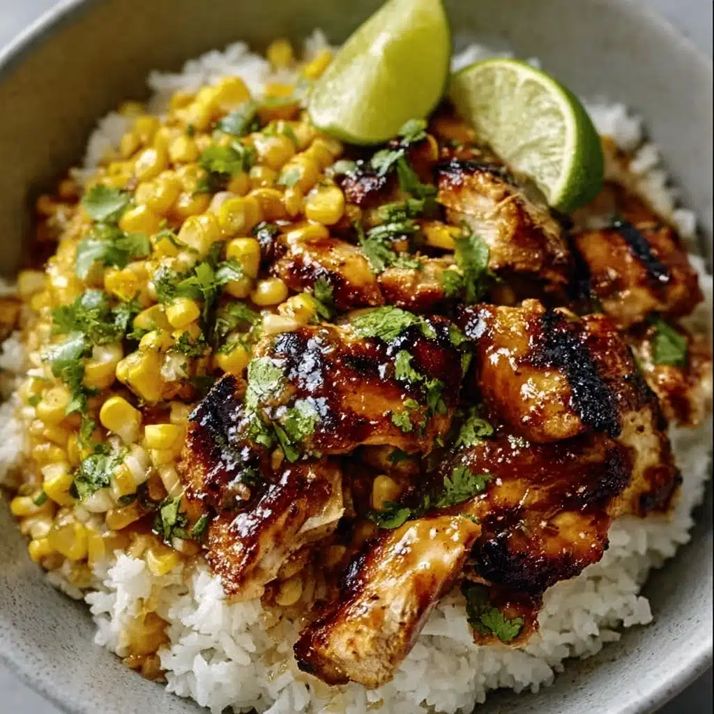 Street Corn Chicken Rice Bowl Recipe - Recipe Image