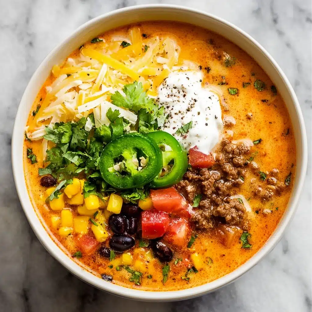 Creamy Taco Soup Recipe - Recipe Image
