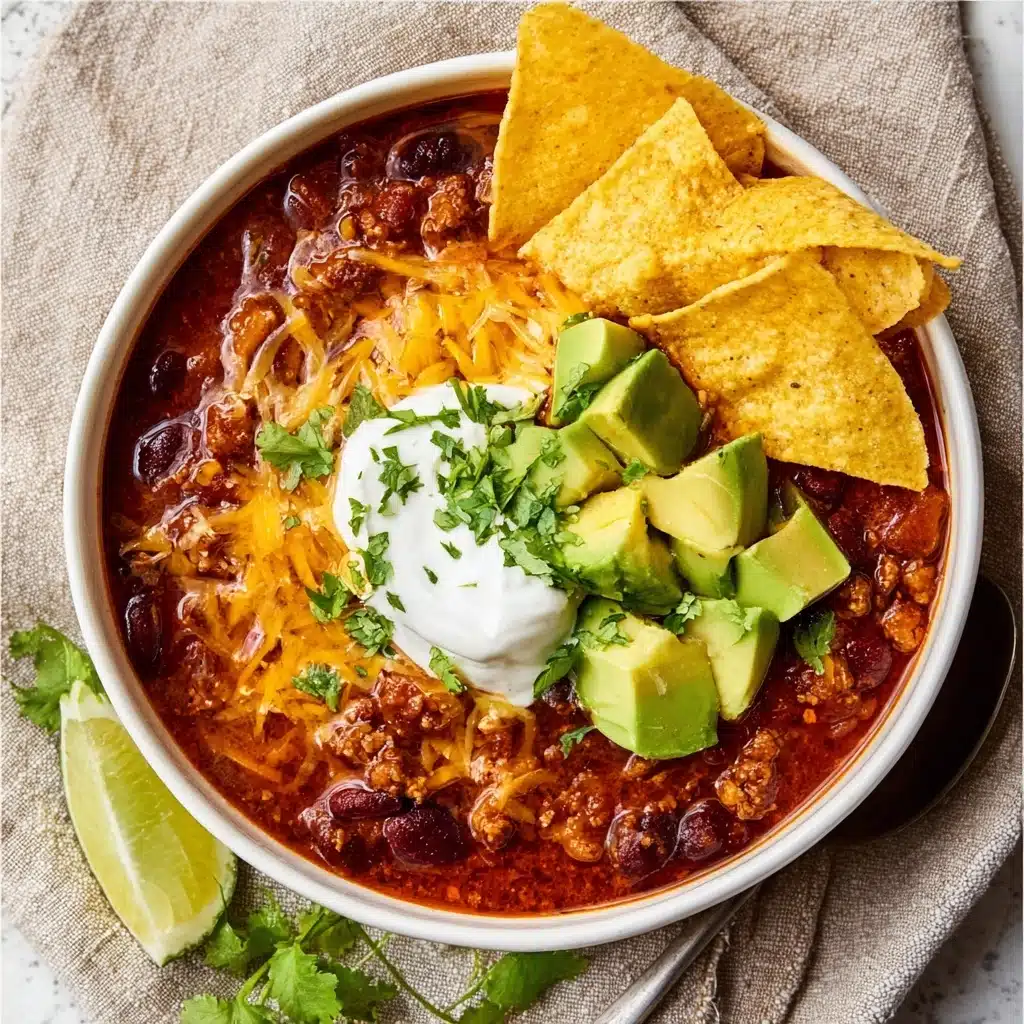 Healthy Turkey Chili Recipe - Recipe Image