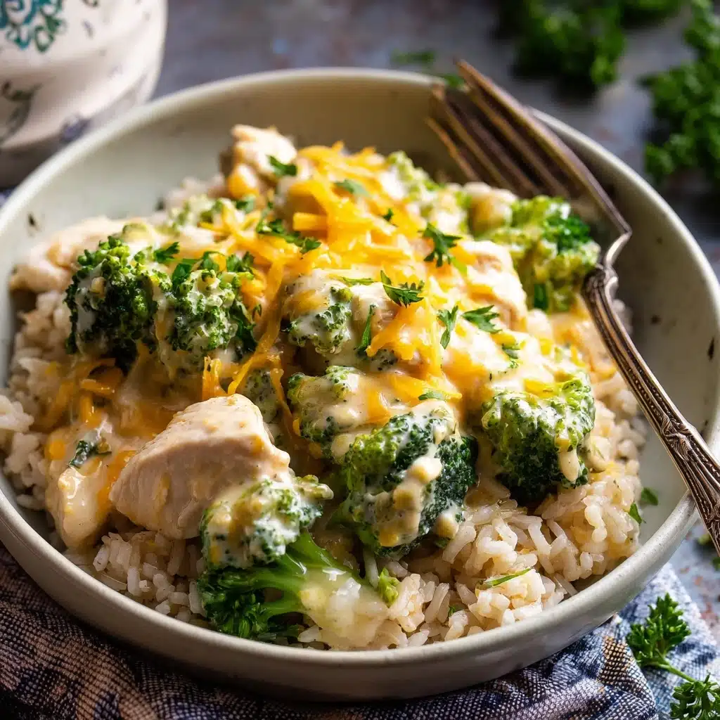 Creamy Broccoli Cheddar Chicken Delight Recipe - Recipe Image