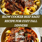 Sunday Slow Cooker Beef Ragu Recipe