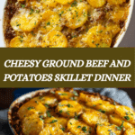 Cheesy Ground Beef and Potatoes