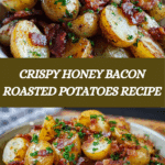 Crispy Bacon Honey Roasted Potatoes Recipe