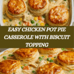 Easy Homemade Chicken Pot Pie Casserole Recipe