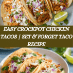 Crockpot Chicken Tacos Recipe