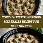 Crockpot Swedish Meatballs Recipe
