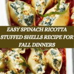 Spinach and Ricotta Stuffed Shells Recipe