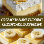 Banana Pudding Cheesecake Bars Recipe
