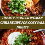 The Pioneer Woman Chili Recipe