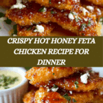 Crispy Hot Honey Feta Chicken Recipe