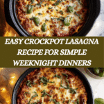Crockpot Lasagna Recipe