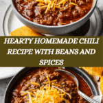 Homemade Chili Recipe