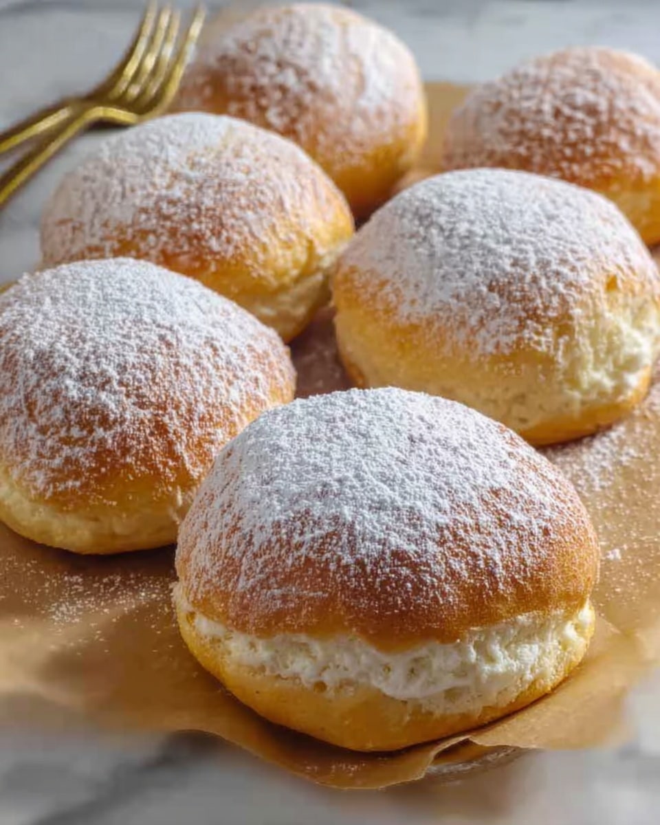 Italian Cream Bombs (Bomboloni Alla Crema) Recipe
