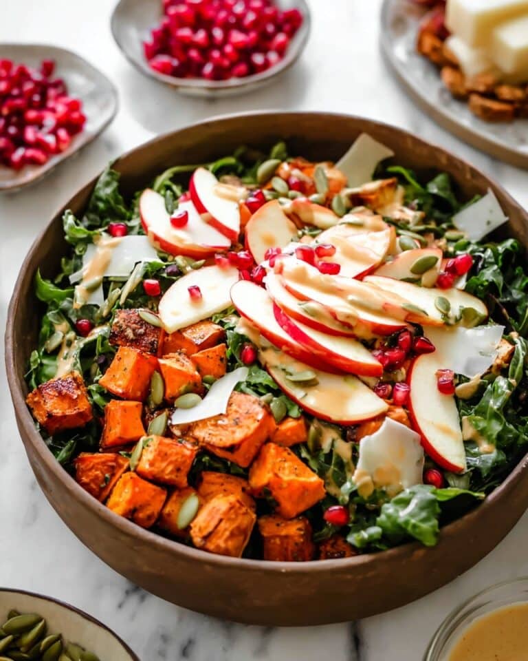 Autumn Salad with Maple Vinaigrette Recipe