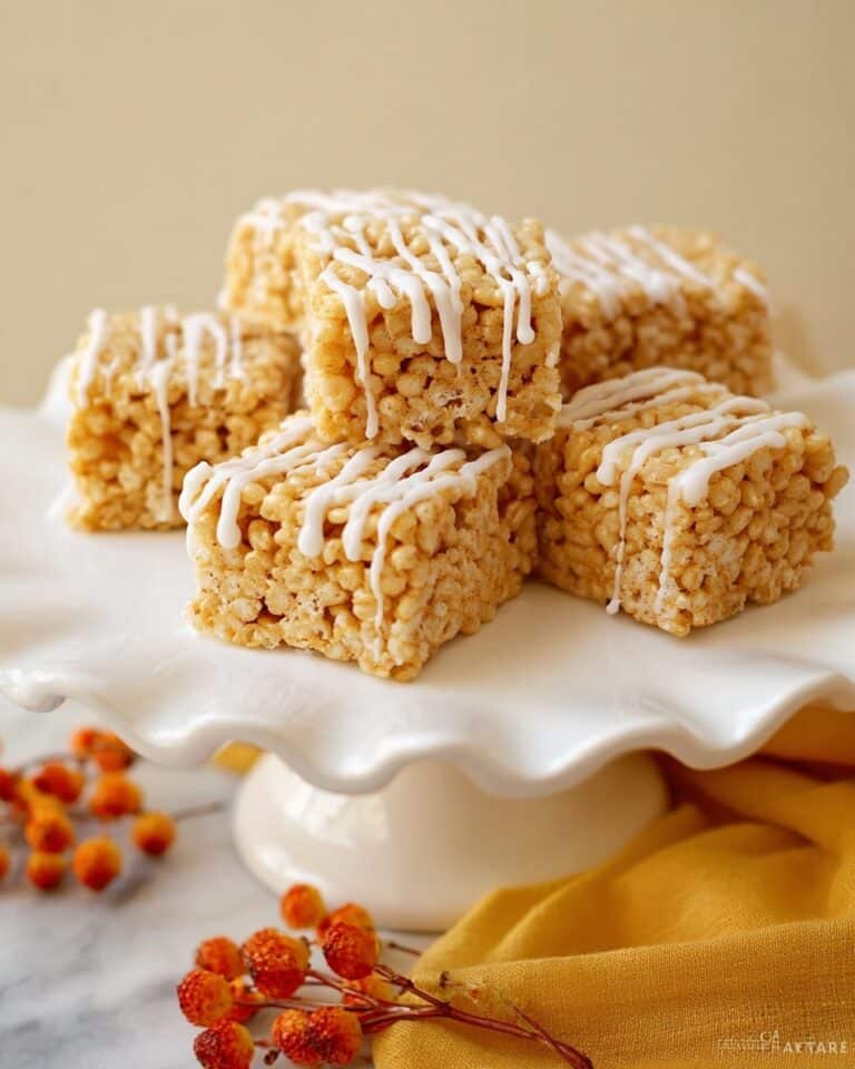 Pumpkin Spice Rice Krispie Treats Recipe