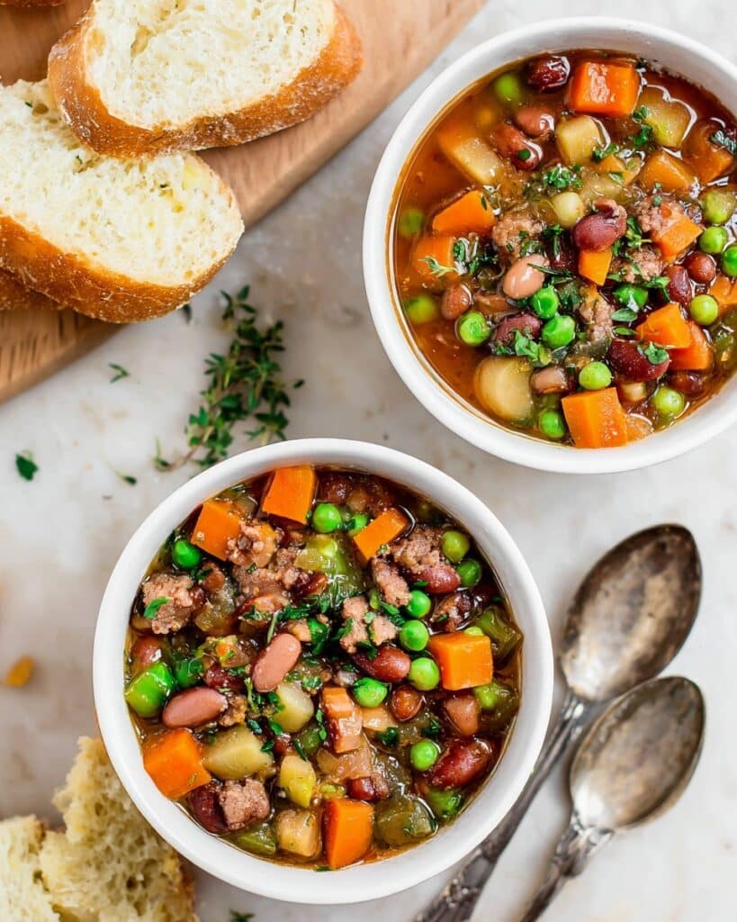 Crock Pot Ham and Bean Soup Recipe