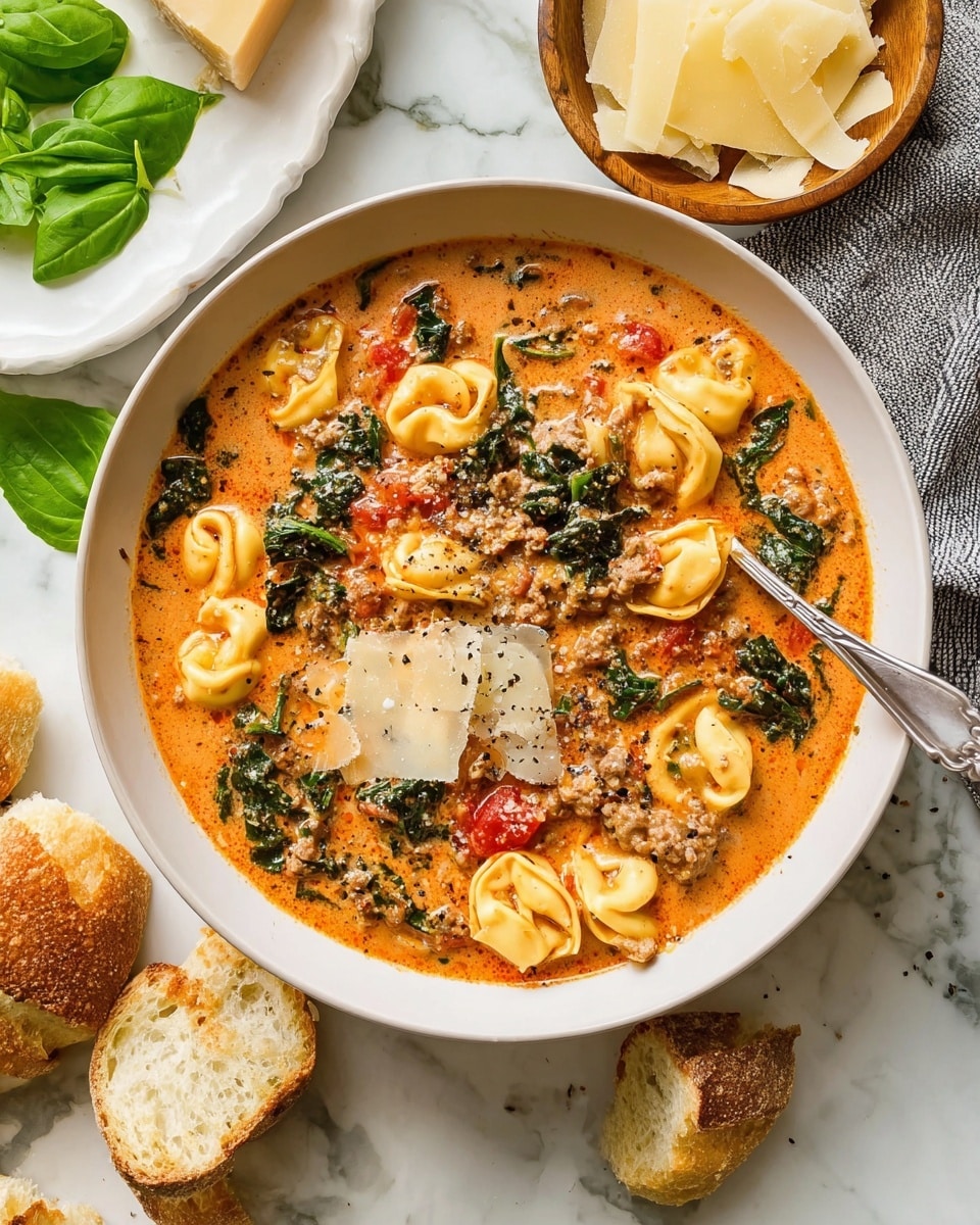 Slow Cooker Tortellini Soup Recipe
