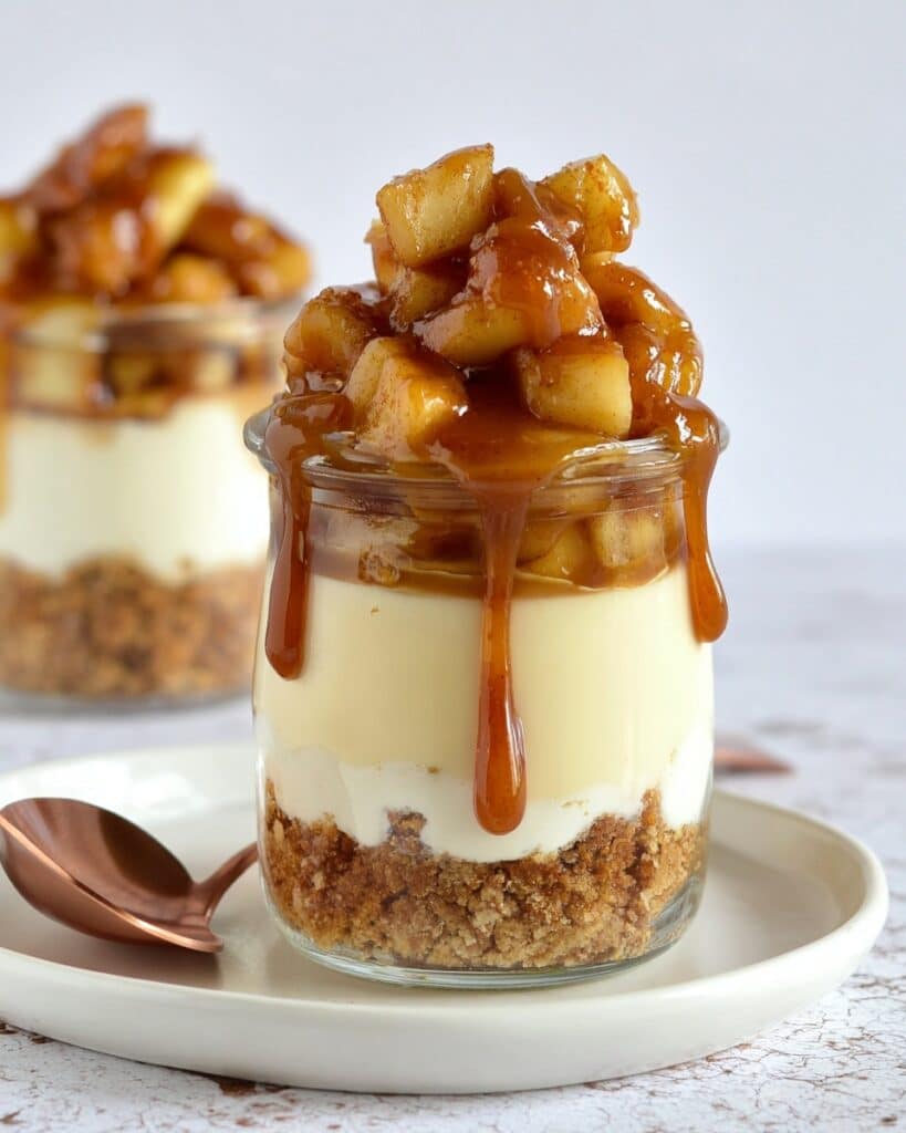 Caramel Apple Cheesecake Trifle Recipe