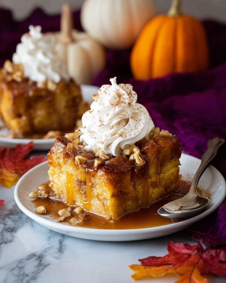 Pumpkin Bread Pudding Recipe