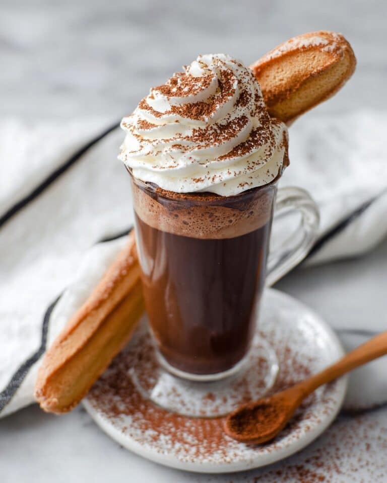 Thanksgiving Hot Chocolate Tiramisu Recipe