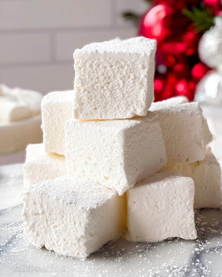 Easy Homemade Eggnog Marshmallows Recipe
