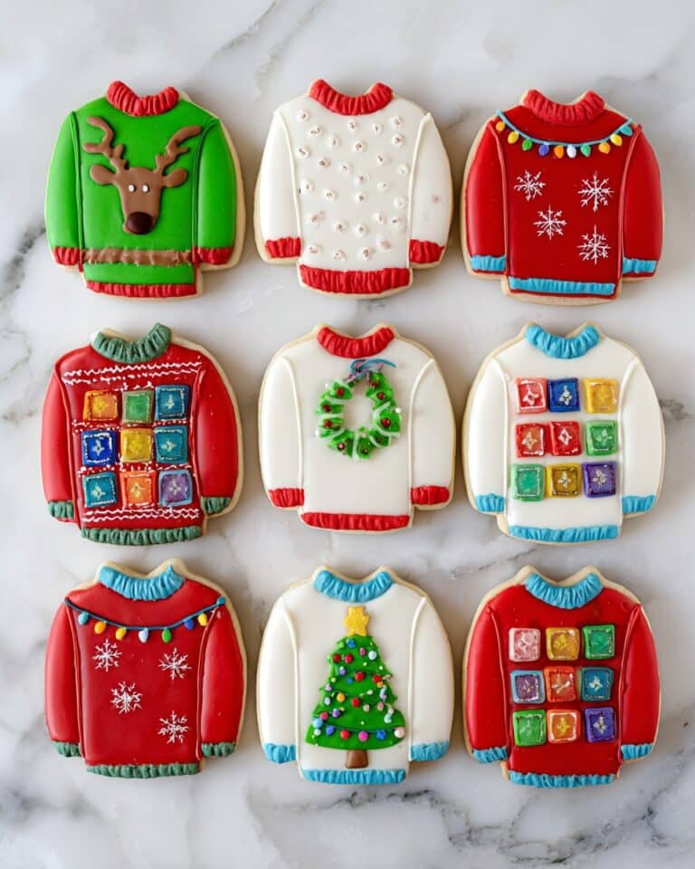Ugly Christmas Sweater Cookies Recipe