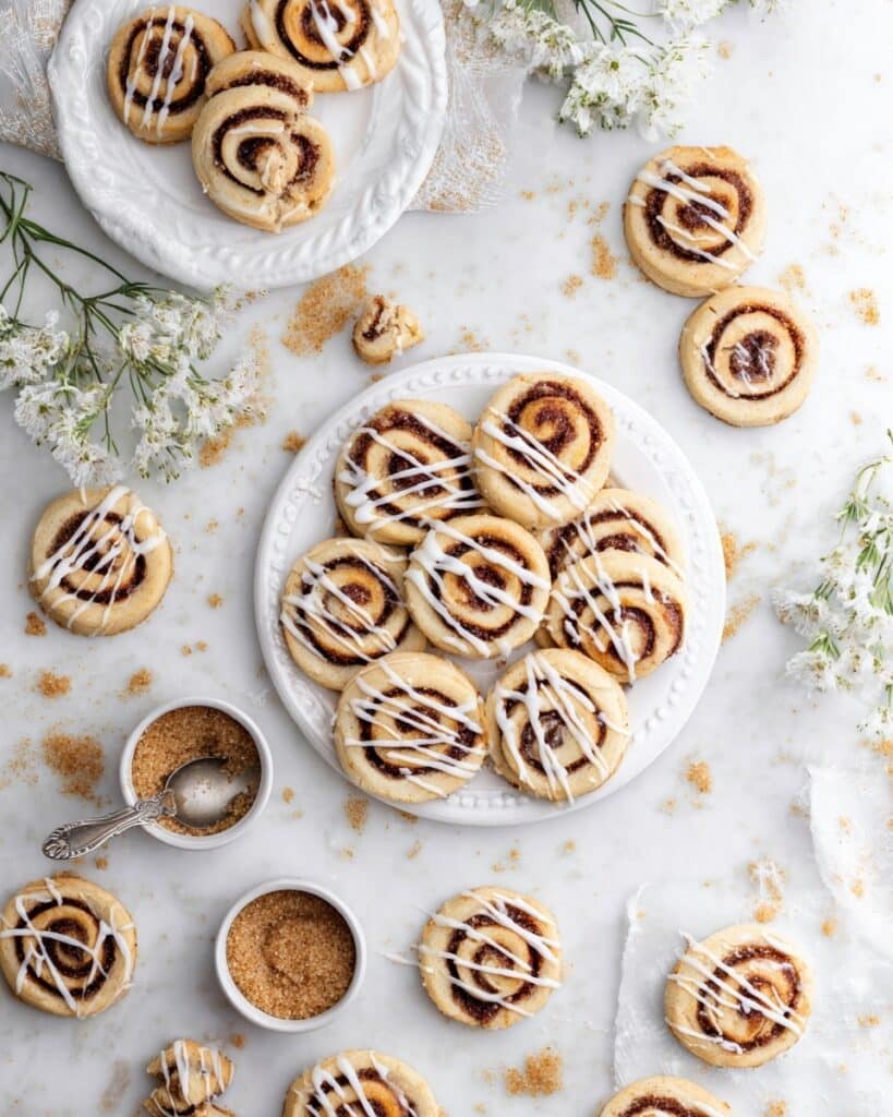 Easy Cinnamon Roll Sugar Cookies Recipe