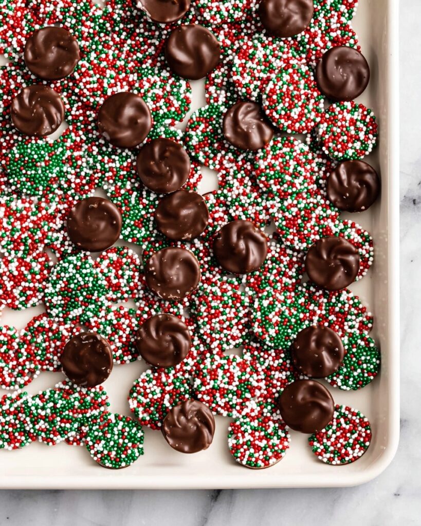 Homemade Chocolate Nonpareils Candy Recipe