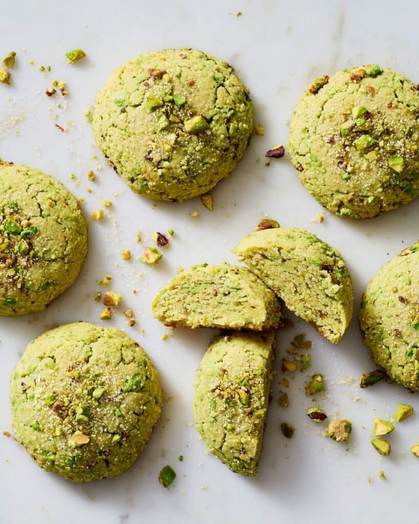 Sparkling Pistachio Cookies Recipe