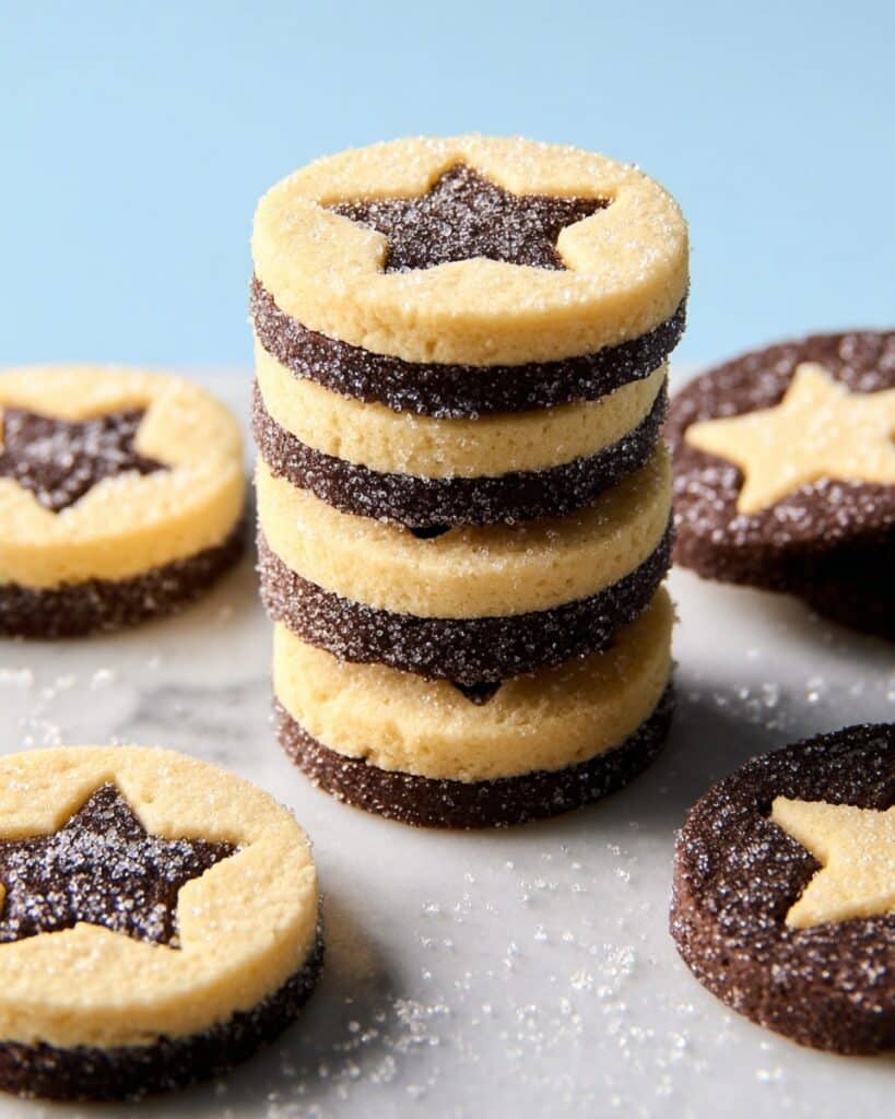 Two-Tone Festive Sugar Cookies Recipe