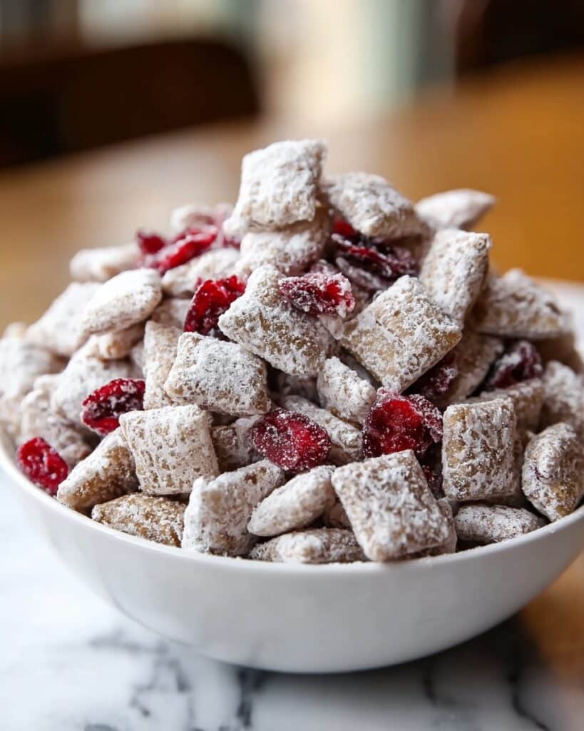 Cherry Cheesecake Puppy Chow Recipe