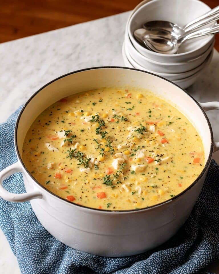 Chicken Cauliflower Cheddar Chowder Recipe
