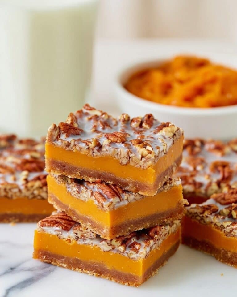 Pumpkin Magic Bars Recipe