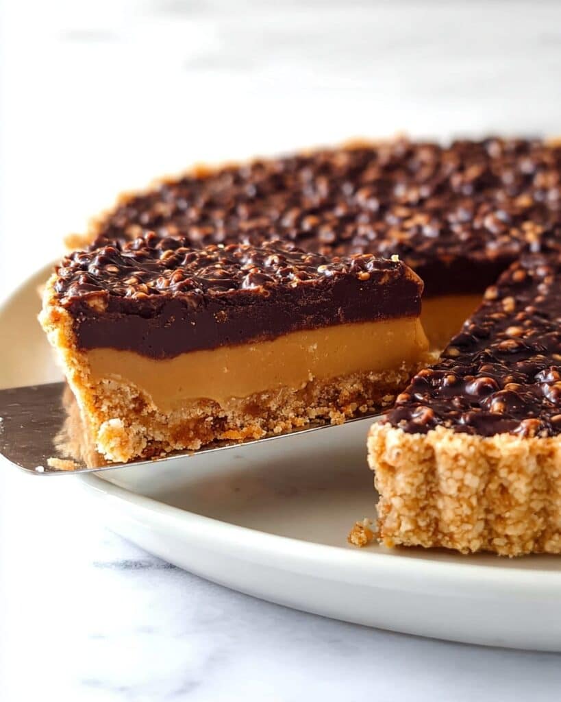 Peanut Butter Chocolate Crunch Pie Recipe