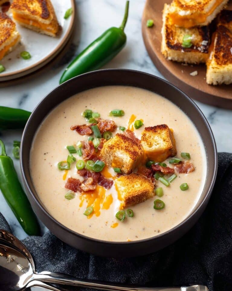 Spicy Jalapeño Popper Chicken Soup Recipe