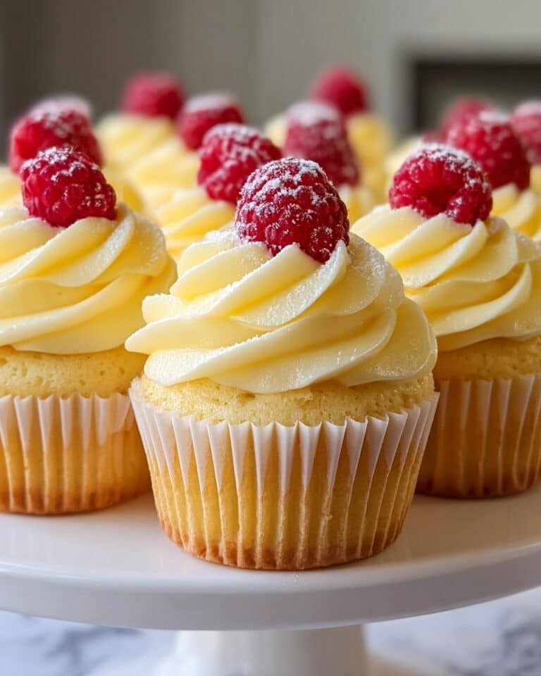 Raspberry Lemon Heaven Cupcakes Recipe