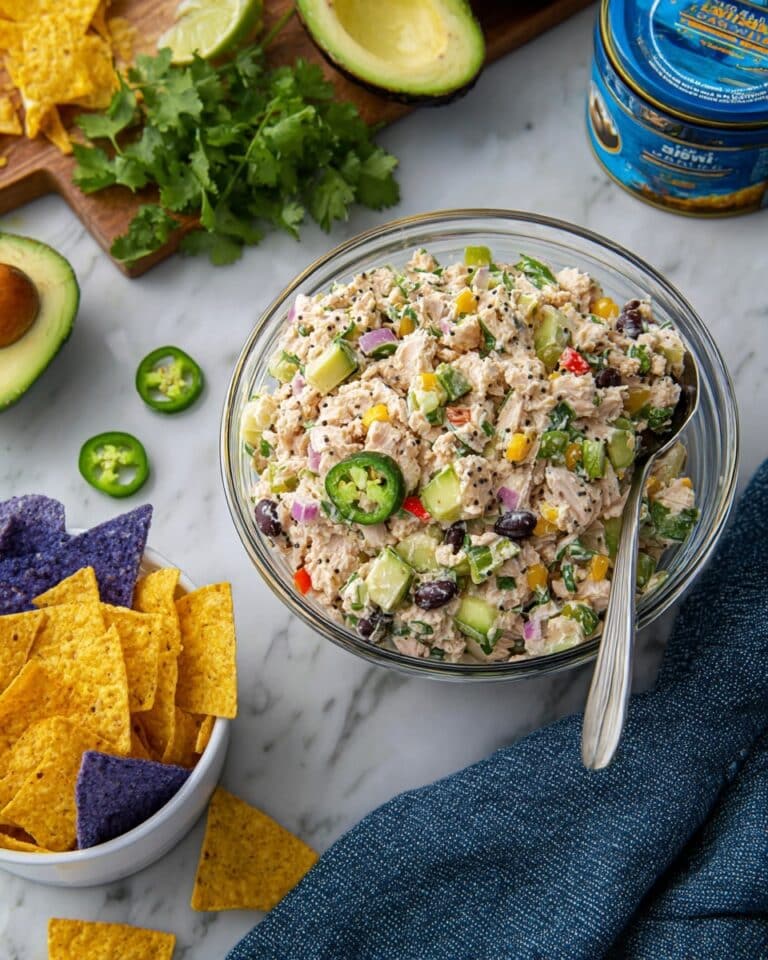 Southwest Tuna Bean Salad Recipe