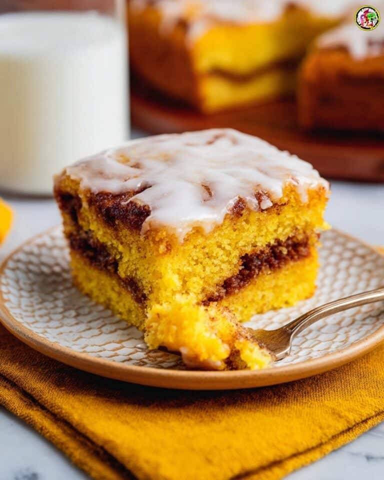 Pumpkin Honey Bun Cake Recipe