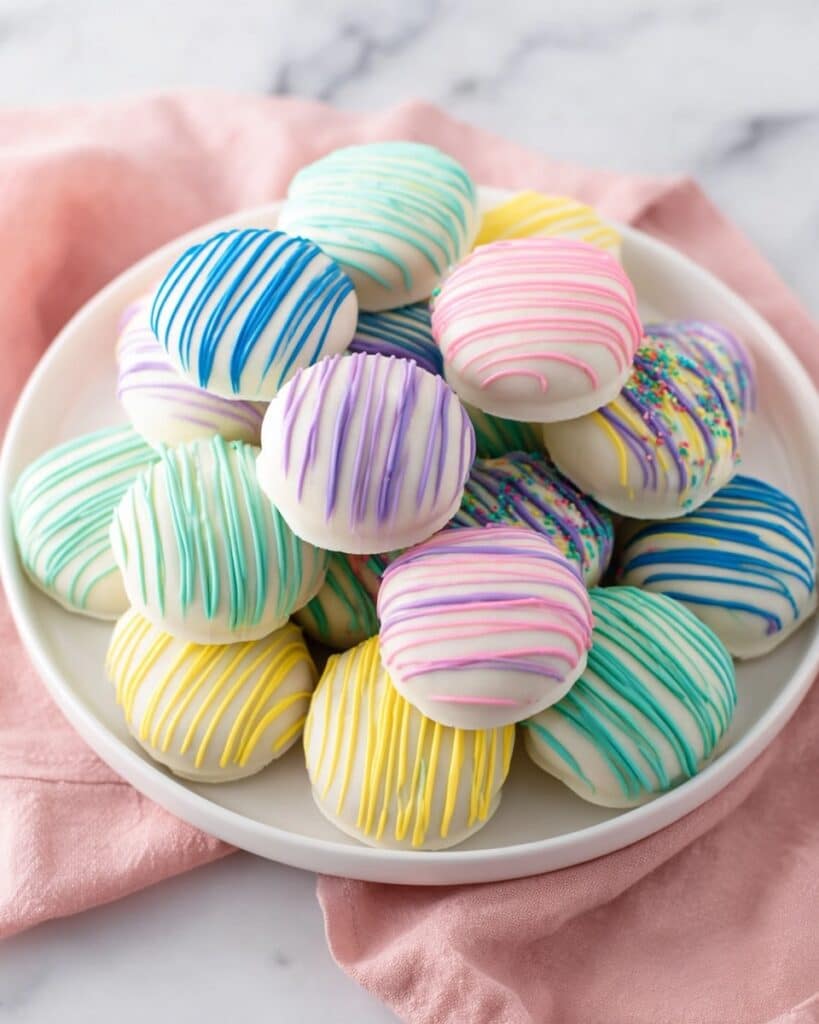 Easter Egg Oreo Cookie Balls Recipe