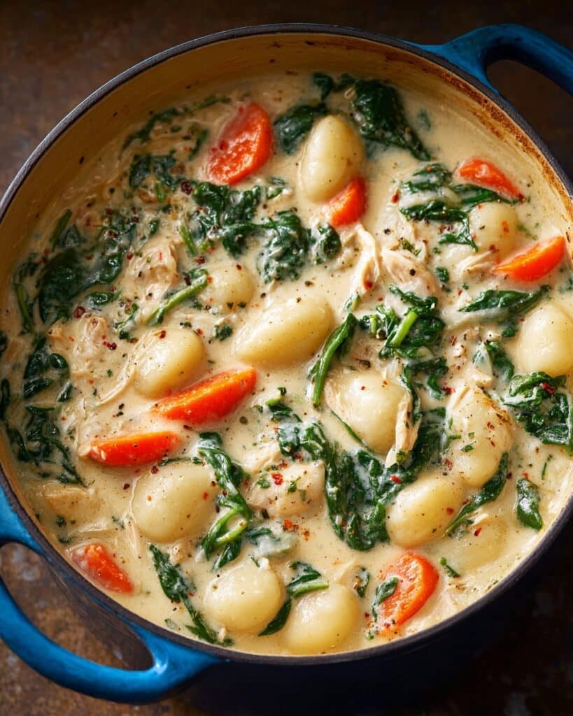Tasty Rotisserie Chicken Gnocchi Soup Recipe