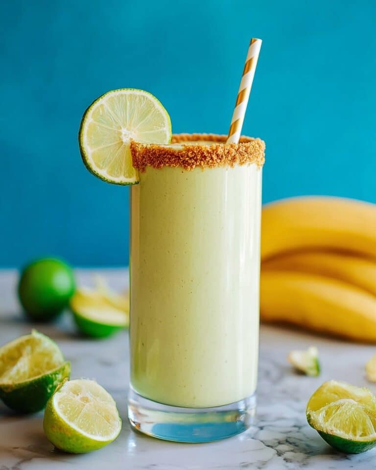 Healthy Key Lime Pie Smoothie Recipe